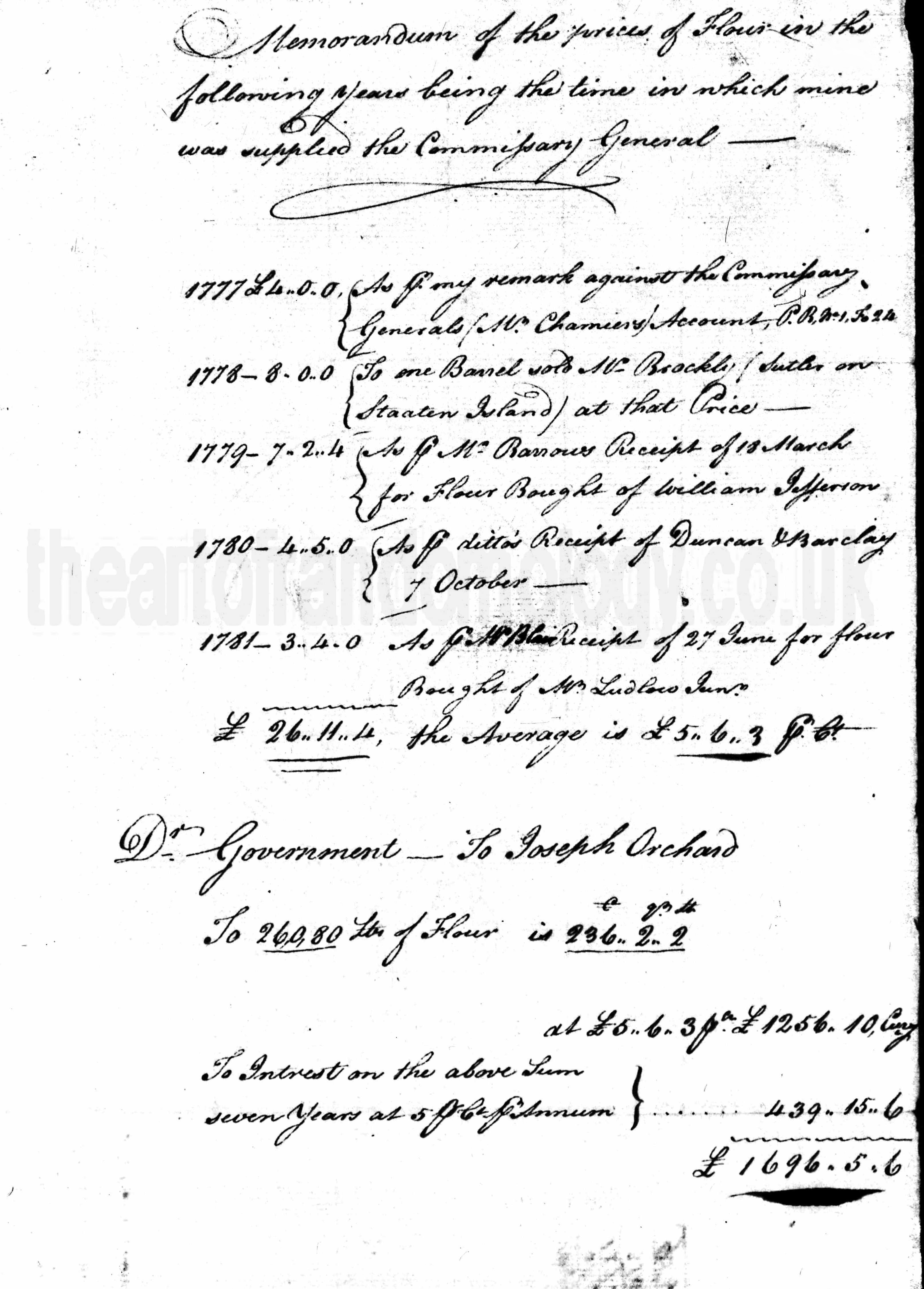 Claim for flour, page 7